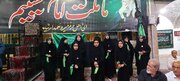 بچه‌های کانون فرهنگی هنری بقیه‌الله فضای معنوی مسجد را با نغمه‌های عاشورایی معطر کردند