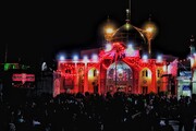 مراسم عزاداری دلدادگان حسینی در حسینیه اعظم زنجان
