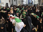 هم‌نوایی مادران و شیرخوارگان کرمانشاهی با نهضت عاشورا در اجتماع «نحن المنتقمون»