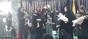 تبیین فرهنگ عاشورایی از کودکی نهادینه شود/ یادبود شهید سه‌روزه اراکی در آغوش مادر