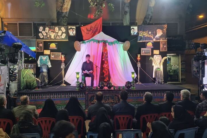 سوگواره «احلی من العسل» در گلستان؛ نوجوانان با حضرت قاسم(ع) تجدید میثاق کردند