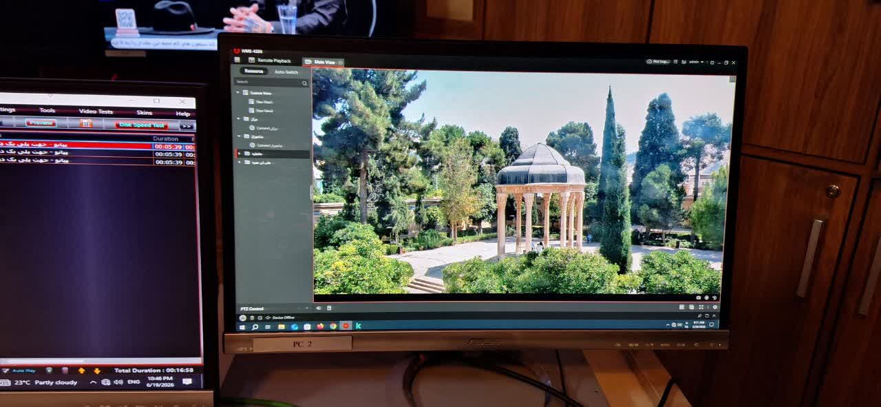 راهاندازی دوربینهای ثابت پخش زنده در اماکن مذهبی شیراز