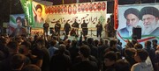 مراسم عزاداری شب ششم محرم همزمان در کوهدشت