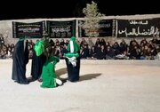 برآب، میزبان روایت سرخ عاشورا؛ تعزیه‌ای برای ترویج فرهنگ حسینی