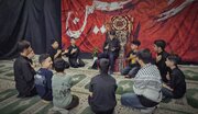 ضیافت اشک در بروجن؛ وقتی نوجوانان، پرچم عزای حسین(ع) را برافراشتند