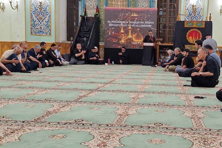 حضور هیئت پارلمانی ایران در مراسم عزاداری ماه محرم در باکو