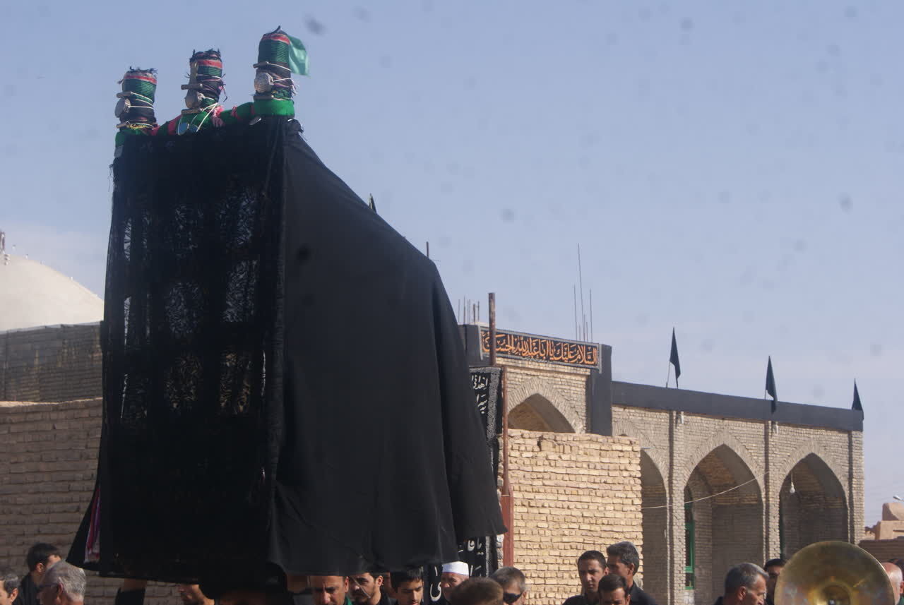 عماری؛ نماد سوگ فاطمی در عزاداریهای محرم بشرویه