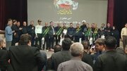 تکریم ۱۰ نفر از پیرغلامان حسینی (ع) شهرستان پلدختر