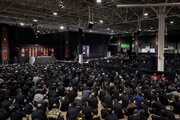 دومین شب مراسم عزاداری حضرت اباعبدالله الحسین(ع) از طرف رهبر انقلاب