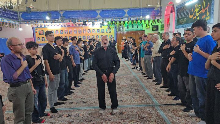 محرم، اوج شکوه انقلابی و عشق حسینی در مسجد سجادیه نکا