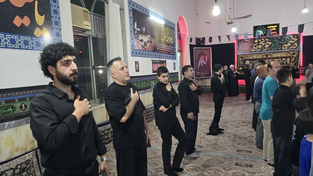 محرم، اوج شکوه انقلابی و عشق حسینی در مسجد سجادیه نکا