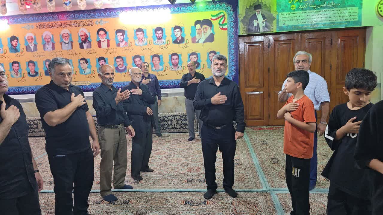 محرم، اوج شکوه انقلابی و عشق حسینی در مسجد سجادیه نکا