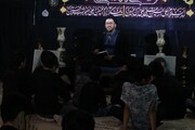 حال‌ و هوای مسجد امام حسن عسکری(ع) در شب‌های محرم