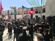 قلب تپنده عزاداری بیرجند؛ اجتماع بزرگ هیئت‌ها در حسینیه امام رضا(ع)