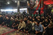 عزاداری حسینی در جوار مزار سیدحسن نصرالله