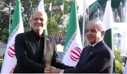 استقبال رسمی شهباز شریف از پزشکیان در اسلام‌آباد