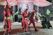 روایت حماسه سقای کربلا در تکیه فرهنگ و هنر