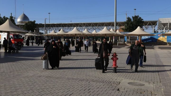 تردد زائران از مرز مهران از ۱۱۵ هزار نفر گذشت