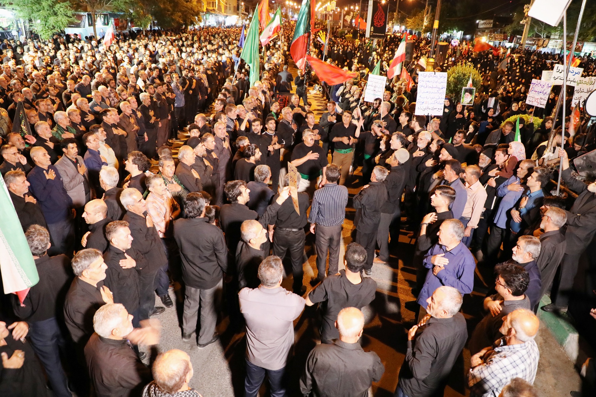 اوجگیری عزاداریهای تاسوعا در کهگیلویه و بویراحمد؛ طنین نوای «یالثارات الحسین» در شهرها و روستاها