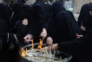آیین سنتی چهل‌منبر همزمان با تاسوعای حسینی در لرستان برگزار شد