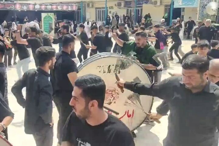 اجتماع پرشور عزاداران تاسوعای حسینی در امامزاده یحیی‌بن‌زید(ع)