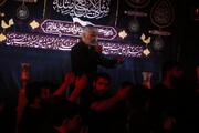تصاویری از عزاداری جوانان مسجد امام حسن عسکری(ع) خرم‌آباد در شب عاشورا