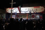 مراسم شب دهم محرم در مسجد صاحب‌الزمان(عج) خرم‌آباد