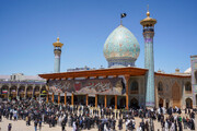 حرم شاهچراغ(ع) در سوگ بانوی دو عالم/ جزییات برگزاری مراسم عزاداری ایام فاطمیه در حرم مطهر