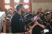 اقامه عزای حسینی در مسجد خیابان فلسطین ساری