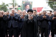 اقامه باشکوه نماز ظهر عاشورا به امامت آیت‌الله نورمفیدی در گرگان 