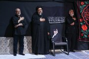 برگزاری آیین شام غریبان در جوار مقتل قائد شهید انقلاب