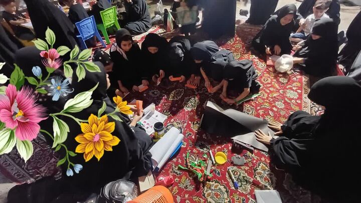 وقتی «طوبی» در حسینیه کودک شکوفه می‌دهد