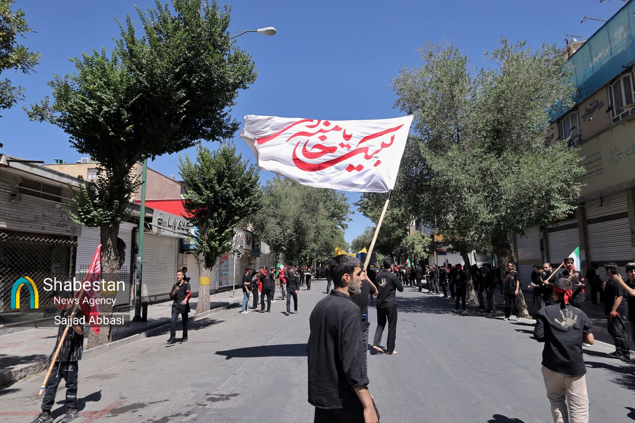 شهرکرد در مدار عاشورا؛ میثاق با مکتب سرخ شهادت در روز دهم
