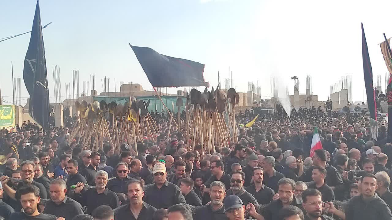 میراثی از دل تاریخ؛ آیین بیل‌زنی خوسف جلوه‌ای از فرهنگ عاشورایی شرق کشور