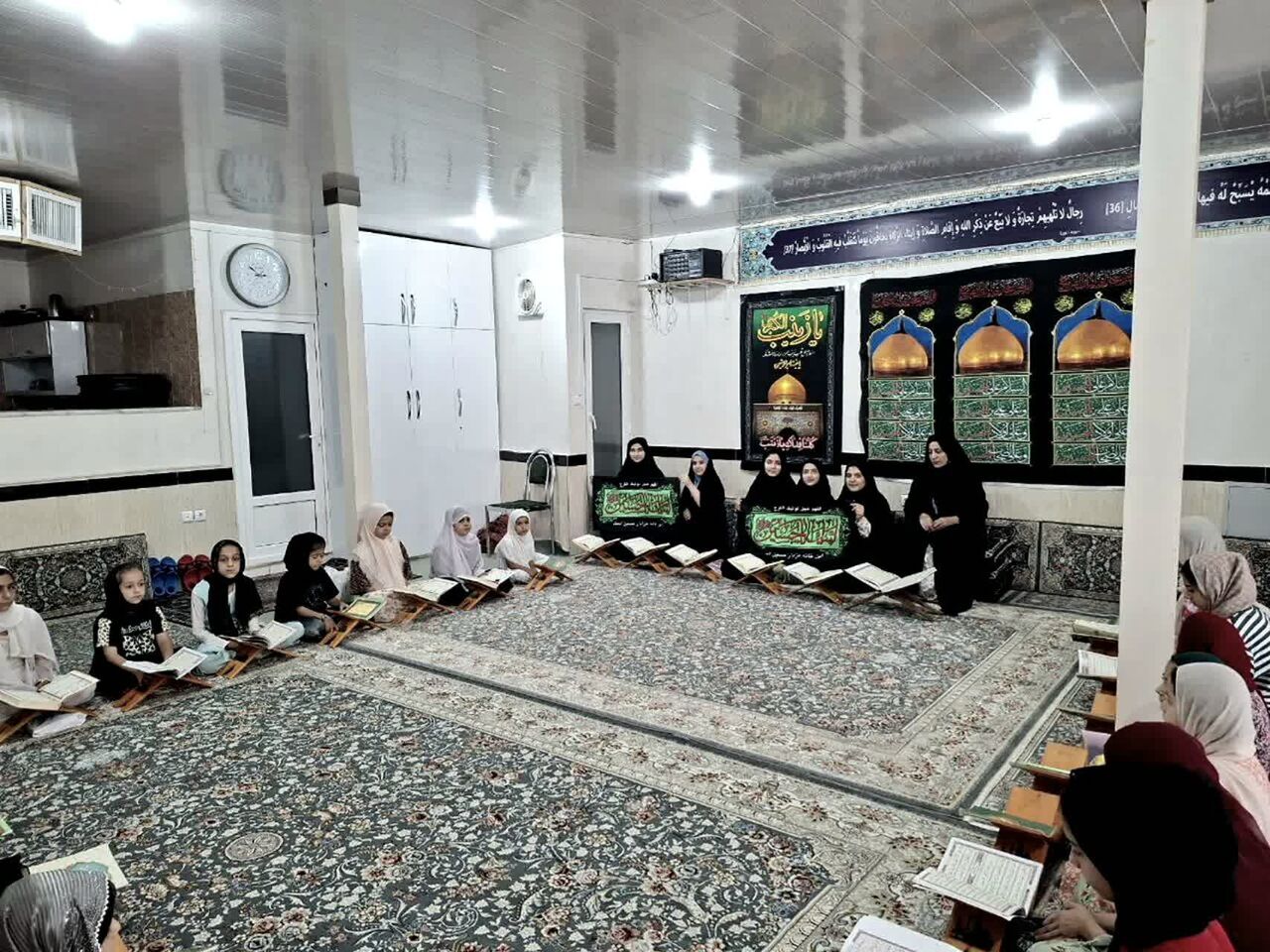 روایت عاشورایی دختران کانون فاطمه‌الزهرا(س) مریوان