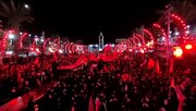 طوفان اشک در کربلای رشت؛ شام غریبان با نوای «لبیک یا حسین»