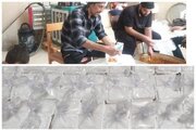 مشارکت شیعه و اهل سنت در میرجاوه برای اطعام عزاداران حسینی
