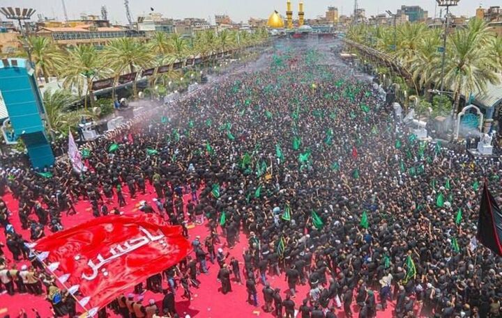 آغاز مراسم «رکضة طویریج» در کربلا