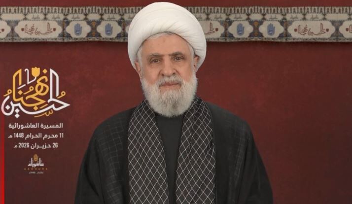 شیخ نعیم قاسم: ایران و مقاومت پروژه آمریکا و رژیم صهیونیستی را شکست دادند/ ایران امروز، آینده منطقه را می‌سازد