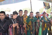 برگزاری آیین شاطری در روستای جَزَن دامغان