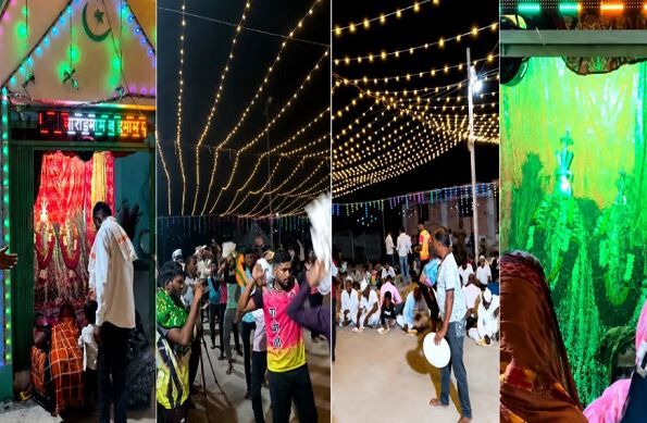 هند: برگزاری سنت عزاداری محرم در روستایی که حتی یک مسلمان ندارد