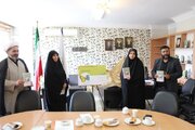 مراسم اختتامیه پویش‌های ملی کتابخوانی «دختران خورشید» و «رهبر شهید» در مشهد