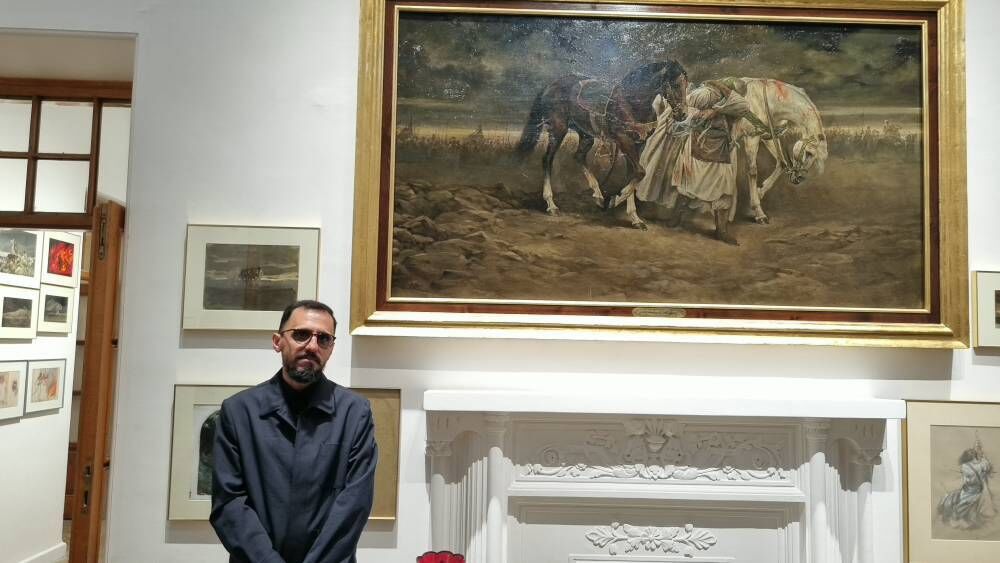 گشایش نمایشگاه «اتود»؛ روایتی از ۲۰ سال طراحی حسن روح‌الامین در باغ‌موزه هنر ایرانی