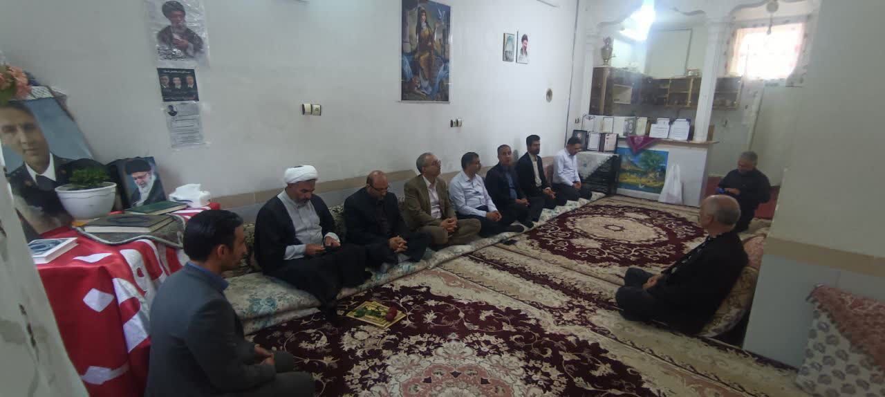تکریم شهید کاشمری جنگ رمضان توسط بچههای مسجدی