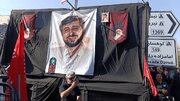 پیکر شهید مصباح‌الهدی باقری داماد رهبر انقلاب تشییع شد