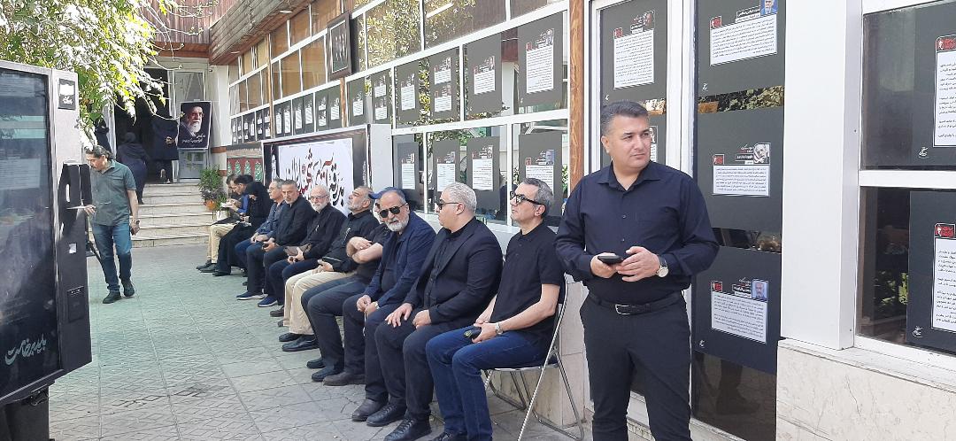 خداحافظی سینماگران با قافله سالار شهیدان وطن