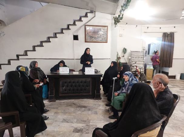 خدمت رسانی تبلیغی و رفاهی با ۱۷۰ زائر مراسم تشییع پیکر رهبر شهید