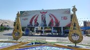 دیوارنگاره «باید برخاست» در شیراز؛ روایت هنری از استمرار یک راه سرخ