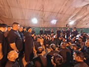 حضور نماینده‌ولی فقیه در لرستان در جمع زائران اعزامی به تهران در مراسم تشییع پیکر  رهبر شهید