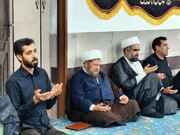 اهالی محله مسجد امام علی (ع) جیرفت در سوگ قائد شهید امت